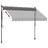 Toldo Retrátil 250x150 cm Tecido e Aço Antracite