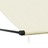 Toldo Retrátil 300x150 cm Tecido e Aço Cor Creme