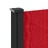 Toldo Lateral Retrátil 100x300 cm Vermelho