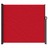 Toldo Lateral Retrátil 180x300 cm Vermelho