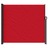 Toldo Lateral Retrátil 180x500 cm Vermelho