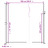 Toldo Lateral Retrátil 200x500 cm Preto