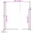 Toldo Lateral Retrátil 220x500 cm Vermelho