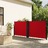 Toldo Lateral Retrátil 100x600 cm Vermelho