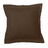 Capa de Travesseiro Alexandra House Living Castanho Chocolate 55 X 55 + 5 cm