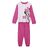 Pijama Infantil Minnie Mouse Cor de Rosa 3 Anos