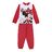 Pijama Infantil Minnie Mouse Vermelho 6 Anos