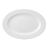 Plat Bord Ariane Prime Oval Cerâmica Branco (22 X 20 cm) (12 Unidades)