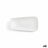 Plat Bord Ariane Vital Retangular Cerâmica Branco (24 X 13 cm) (12 Unidades)