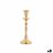 Candelabro Dourado Alumínio 4,5 X 20 X 7,5 cm (8 Unidades)