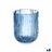 Copo Riscas Azul Cristal 270 Ml (6 Unidades)