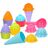 Conjunto de Brinquedos de Praia Colorbaby 15 Peças Moldes Gelado Cupcake (24 Unidades)