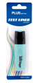 Marcador Fluorescente Plus Text Liner Azul Pastel