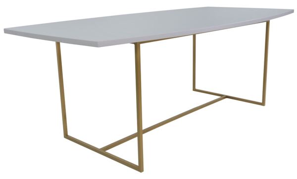 Mesa de Reunião 2000x1000mm Fine U Oval RIVA Pecunia