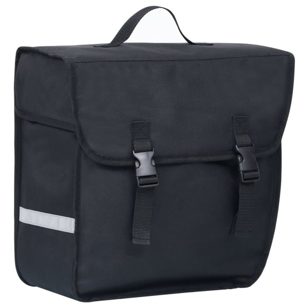 Alforge para bicicleta impermeável 21 L preto