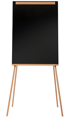 Quadro Preto Magnético com Tripé 75x106cm Flip Chart Angolo Archyi