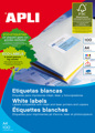 Etiquetas Autocolantes A4 210x297mm Azul 100 Folhas