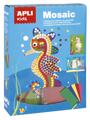 Kit Diy Mosaicos Goma Eva Peixes 2U