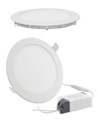 Projectores de Tecto Falso Downlight Redondos 120x20mm, 420lm, 6W, 4200K com Transformador