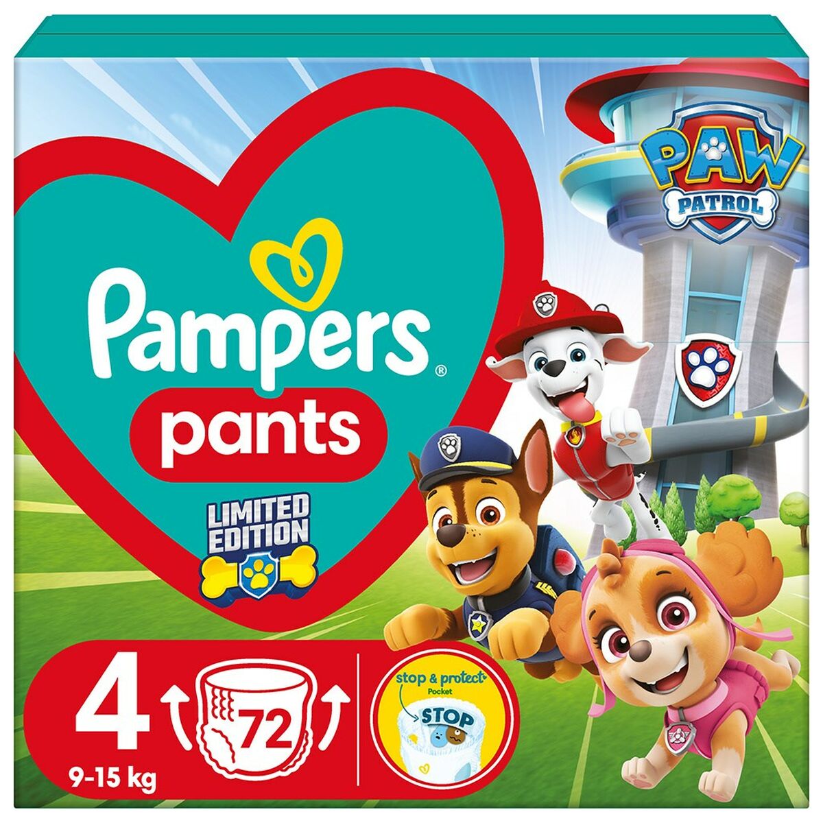 Pampers Baby Pants Size 6 fraldas-cueca descartáveis